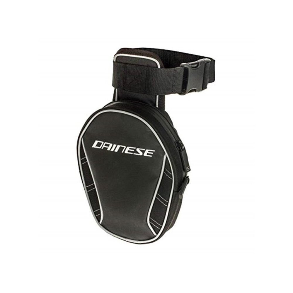 Black Leg Bag Unisex Waist Pack Reflective